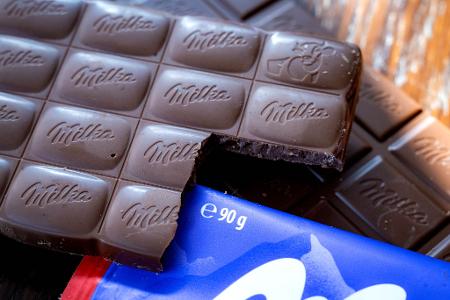 Einige Milka-Tafeln wiegen nur noch 90 statt 100 Gramm. 
