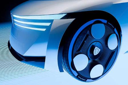 Peugeot Polygon Concept Elektro-Kleinwagen-Studie