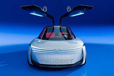 Peugeot Polygon Concept Elektro-Kleinwagen-Studie