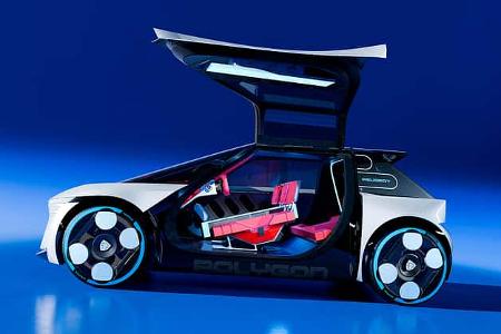 Peugeot Polygon Concept Elektro-Kleinwagen-Studie