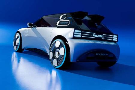 Peugeot Polygon Concept Elektro-Kleinwagen-Studie