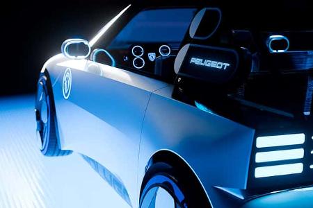 Peugeot Polygon Concept Elektro-Kleinwagen-Studie