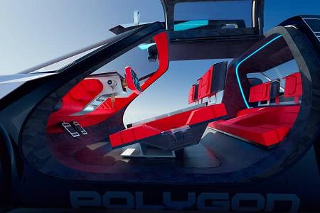 Peugeot Polygon Concept Elektro-Kleinwagen-Studie