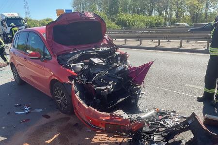 Verkehrsunfall auf der B236