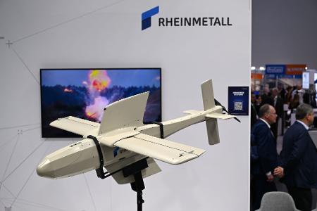 Rheinmetall hatte die Drohne vom Typ FV-014 neu entwickelt. (Archivbild)