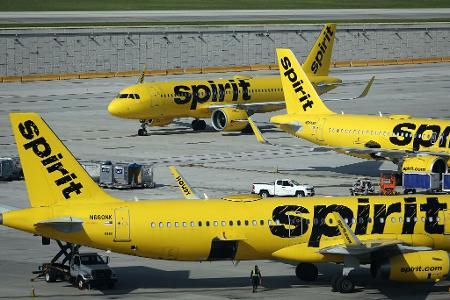 Spirit Airlines steckt seit vergangenem August in einem Insolvenzverfahren. (Archivbild)