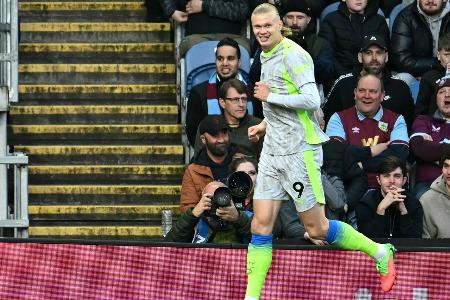 Dank Haaland: City zieht an Arsenal vorbei