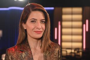 Moderatorin Linda Zervakis zu Gast in der WDR Talkshow Kölner
