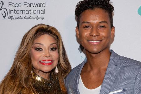 La Toya Jackson und Jaafar Jackson 