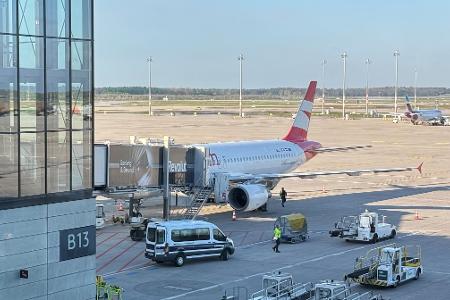 In der Maschine vom Typ A320 der Austrian Airlines hat ein Abschiebehäftling randaliert. 
