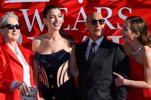Beste Laune bei "Der Teufel trägt Prada 2"-Europapremiere