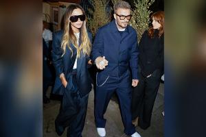 Victoria und David Beckham: Im Partnerlook zur Date-Night in New York