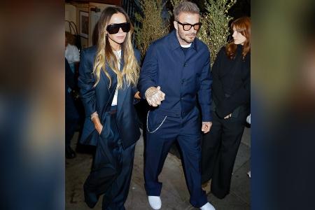 Victoria und David Beckham: Im Partnerlook zur Date-Night in New York