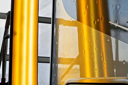 Hagelschäden am Wohnmobil