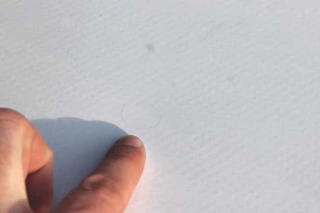 Hagelschäden am Wohnmobil