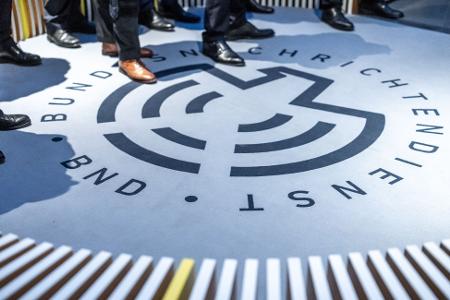 Festakt zum 70. Jubiläum in der Zentrale des deutschen Auslandsgeheimdienstes BND.