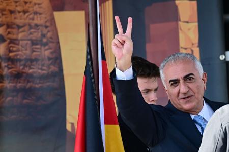 Sprach vor Tausenden Unterstützern: Reza Pahlavi.