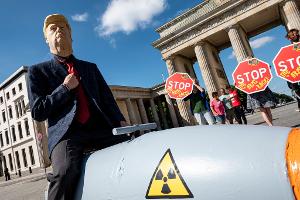 "Eine Atomwaffe sollte niemals von irgendjemandem eingesetzt werden dürfen", meint Donald Trump. (Archivbild)
