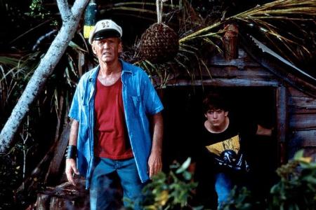 Paul Hogan und Elijah Wood