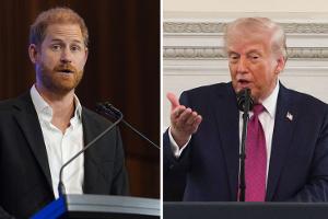 Prinz Harry und Donald Trump