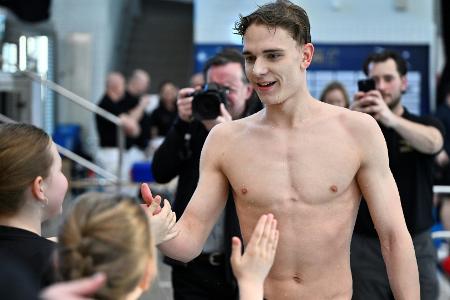 Schwimm-Talent Liebmann: Europarekord war 