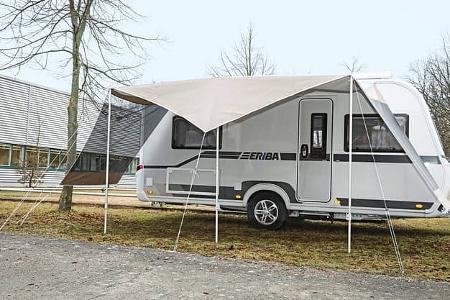 Vorzelt-Modell: Sonnendach Gesamtansicht