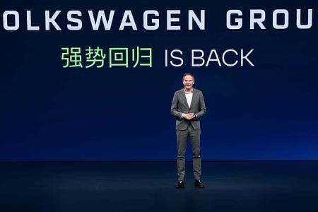 Oliver Blume VW Volkswagen Konzern CEO Vorstandsvorsitzender Auto China Peking