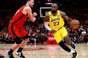 NBA: James geht voran - Lakers kurz vor dem Viertelfinale