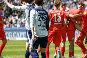 Kiel mit Lauf im Abstiegskampf