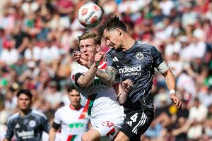 Remis in Augsburg: Nächster Dämpfer für Frankfurt