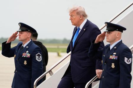 Nach Trumps Ansicht haben die USA alle Trümpfe in der Hand. 