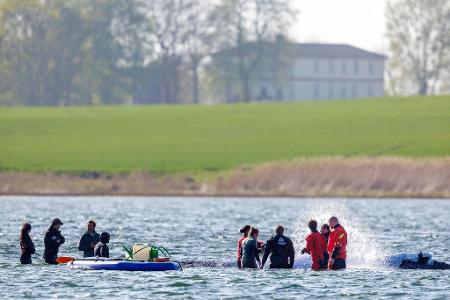 Täglich über Stunden ist direkt am Buckelwal vor der Insel Poel Getöse und Gewusel.