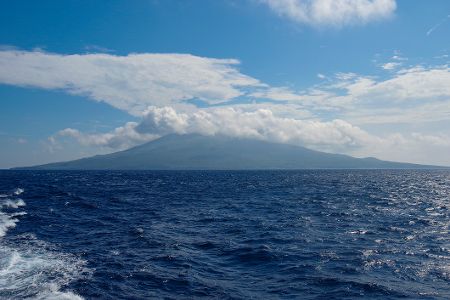 Blick auf Miyake-jima