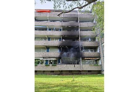 Brandeinsatz Brüsseler Straße