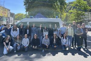Girls´ Day bei der Polizeiinspektion Betzdorf