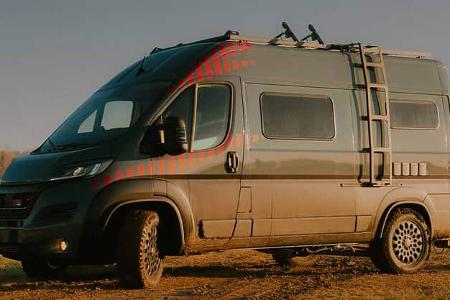 Außenaufnahme, Campingbus