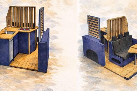 Grundriss, Sitzmodul