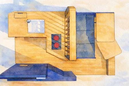 Grundriss, Aufsicht, Layout