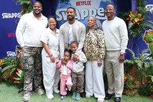Bei "Swapped"-Premiere: Süßer Familienauftritt von Michael B. Jordan