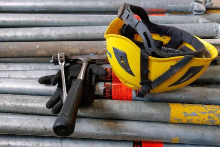 74 Menschen sind im vergangenen Jahr auf deutschen Baustellen gestorben. (Symbolbild)