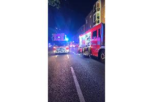 Feuerwehr am Einsatzort