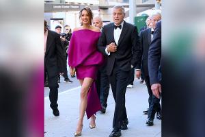 Amal und George Clooney: Verliebter Auftritt in New York