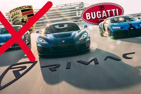 Rimac Bugatti Fusion Porsche Konzern Übernahme Anteile