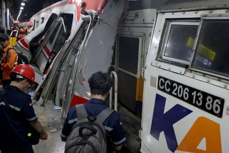 Das Unglück ereignete sich in der Nähe von Jakarta.