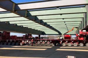 Leverkusen Brückeneinschub