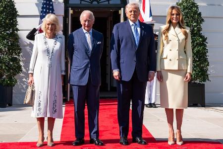 Tag zwei des US-Staatsbesuchs: Das steht bei Charles und Camilla an