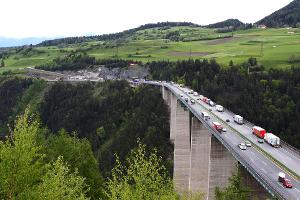 Auf der Brennerautobahn dürfte es am 30. Mai zu viel Stau kommen. (Archivbild)