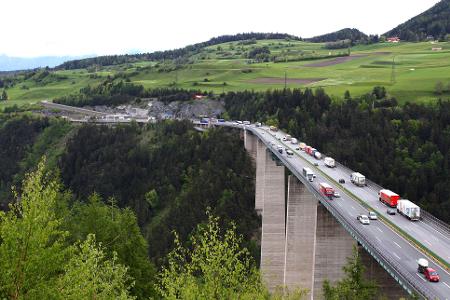 Auf der Brennerautobahn dürfte es am 30. Mai zu viel Stau kommen. (Archivbild)