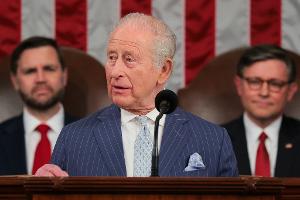 Charles ist erst der zweite Monarch nach seiner Mutter Queen Elizabeth II., der zum US-Kongress sprach.
