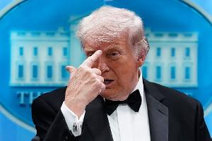 Der US-Präsident und die Verschwörungserzählungen: Immer wieder wird spekuliert.